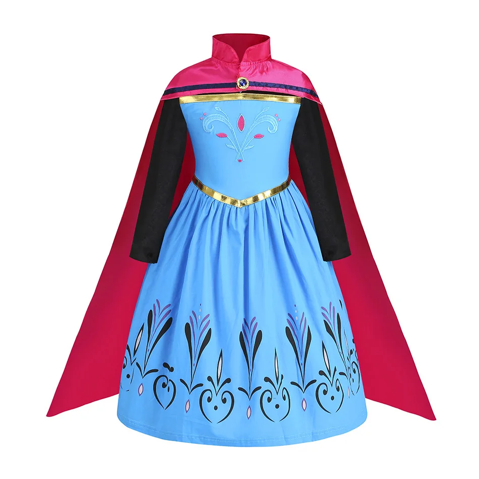 

Kids Costume Girl Halloween Princess Cosplay Party Dress Children Cinderella Encanto Birthday Clothes