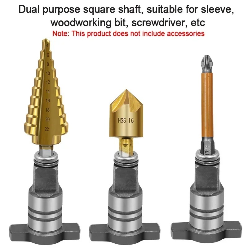 

Электрический гаечный ключ 18 в, адаптер, электрический бесщеточный ударный гайковерт, вал, одинарный/двойной, аксессуары для электроинструмента