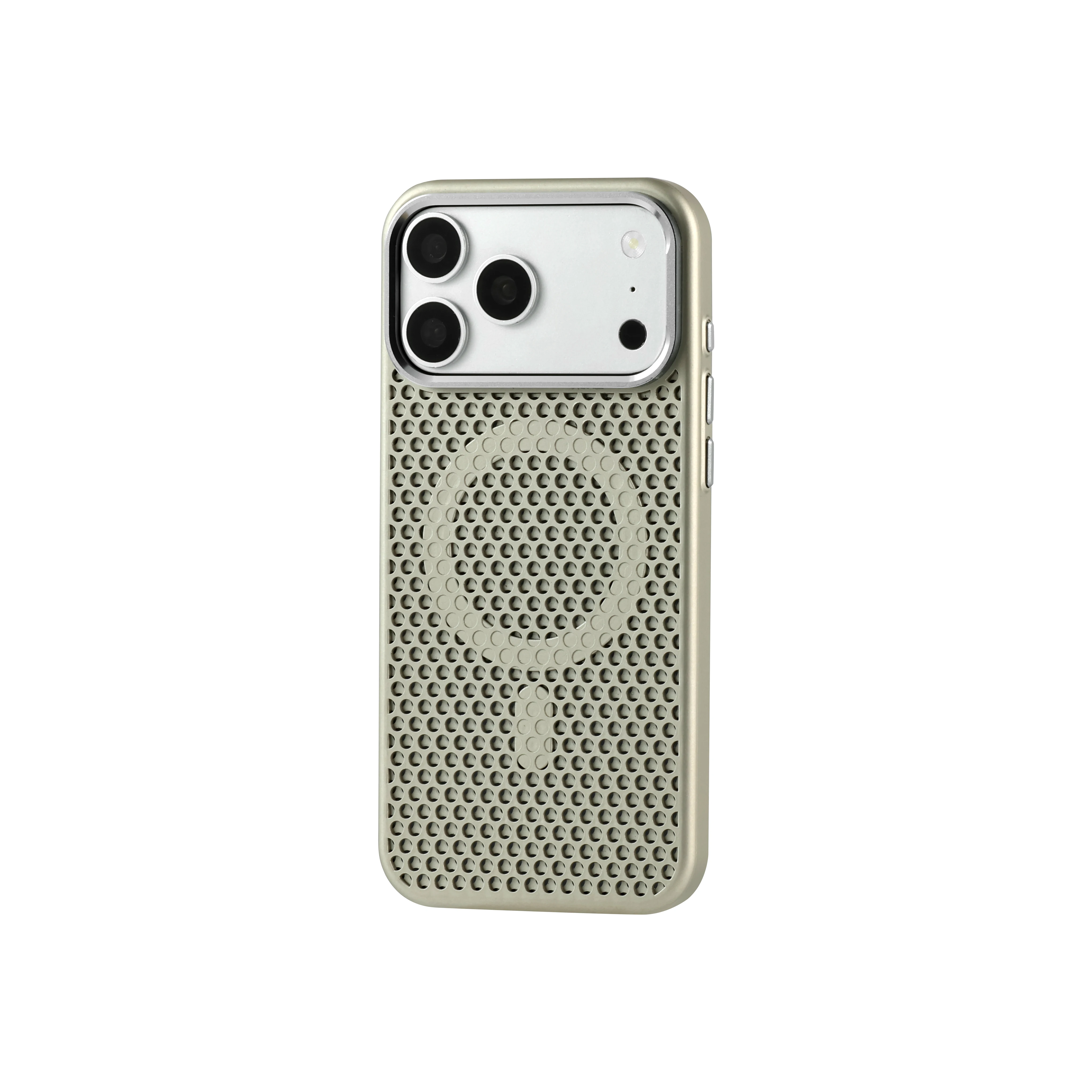 Honeycomb Magnetic Cooling Case with Heat Dissipation and Wireless Charging Compatibility