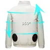 Hot Weather Worker Fan Clothes Men Air Conditioning Clothes Women Fan Jacket Body Cooling Clothes Fan Work Clothes Cooling Vest 2