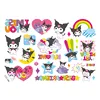 Sanrio Hello Kitty Cat Tattoo Sticker Kuromi Mymelody Tattoos Cinnamoroll Stickers Cosplay Decor Temporary Waterproof Art Tattoo 6