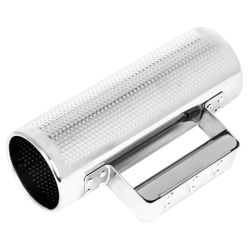 Metal Guiro Shaker with Scraper Percussion Guiro Musical Instruments Early Learning Musical Toy for Live Performances