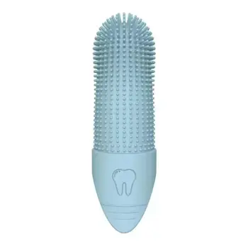 360° Silicone Finger Toothbrush for Dogs & Cats