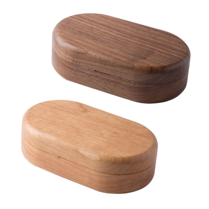 

E15E Stylish Jewelry Case Practical Jewelry Box Portable Material Small Jewelry Box Gift for Women Girls