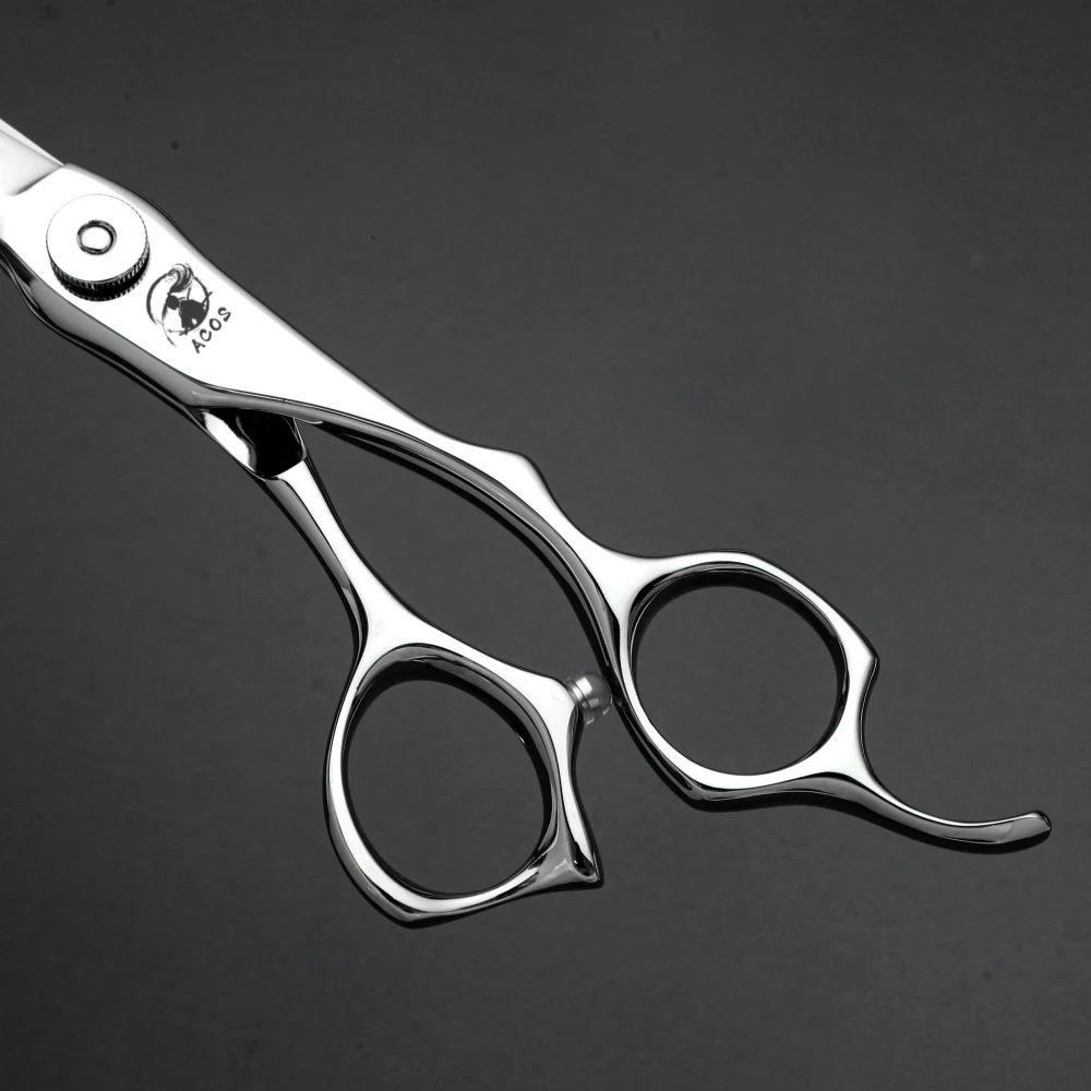 ACOS 프로페셔널 이발 가위 6.2인치 일본 ATS-314 스틸 건식/습식 텍스처 숱가위 미용실용