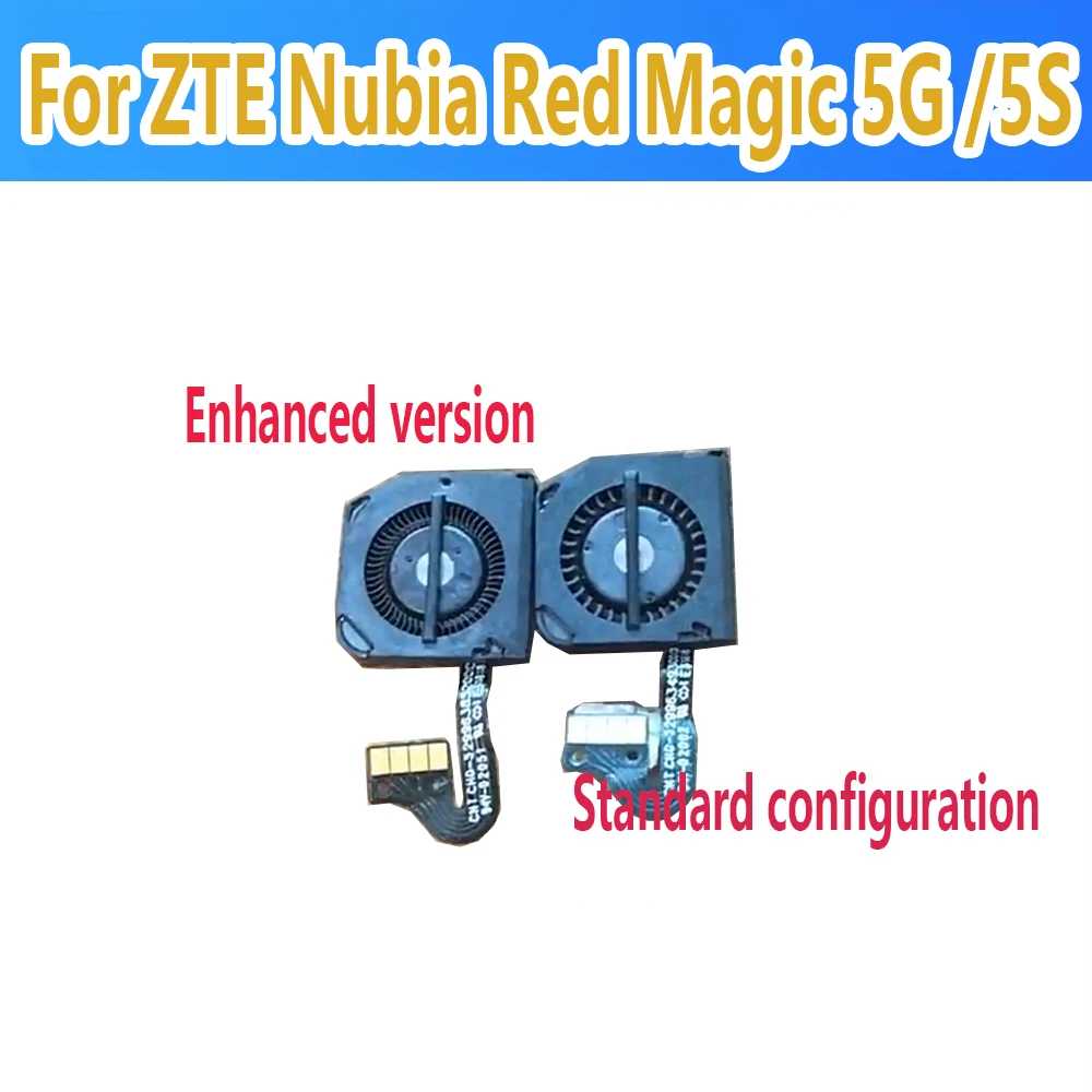 ZTE Nubia Red Magic 5G 5S NX659J 내장 냉각 팬 방열판 라디에이터 플렉스 케이블 OEM 원래 교체