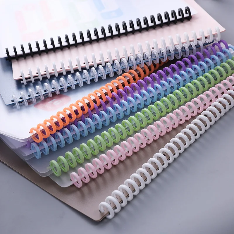 

10Pcs 30 Holes Loose-leaf Paper Book Circles Ring Scrapbook Album Binder Spiral A4 Notebook Binding Clips