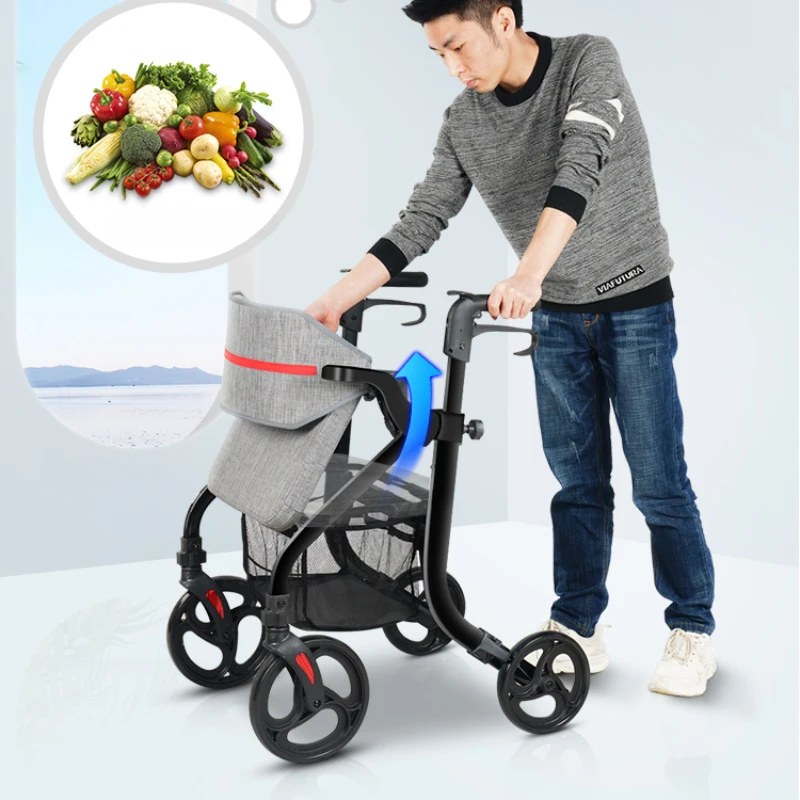

Multi-functional walking aid for the elderly Special walking aid hand push for the elderly