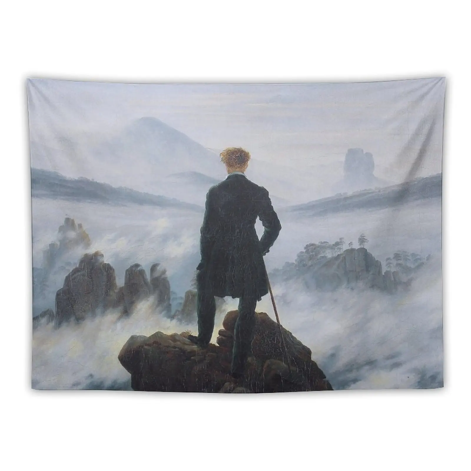 

Wanderer above the Sea of Fog - Caspar David Friedrich Tapestry Christmas Decoration Tapestry
