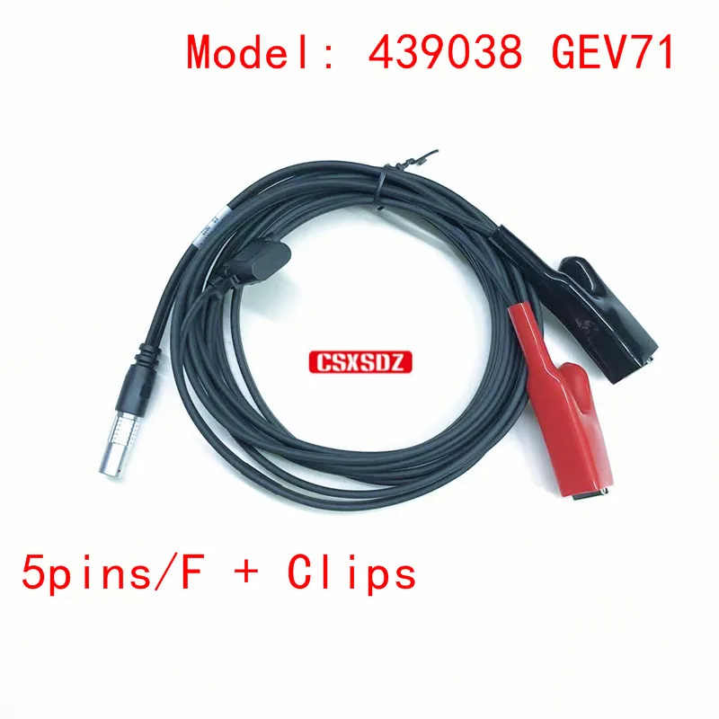 

Новый бренд Leica, общая станция и GNSS GPS RTK приемники, силовой кабель 439038 GEV71 12 В, внешний аккумулятор, кабель питания
