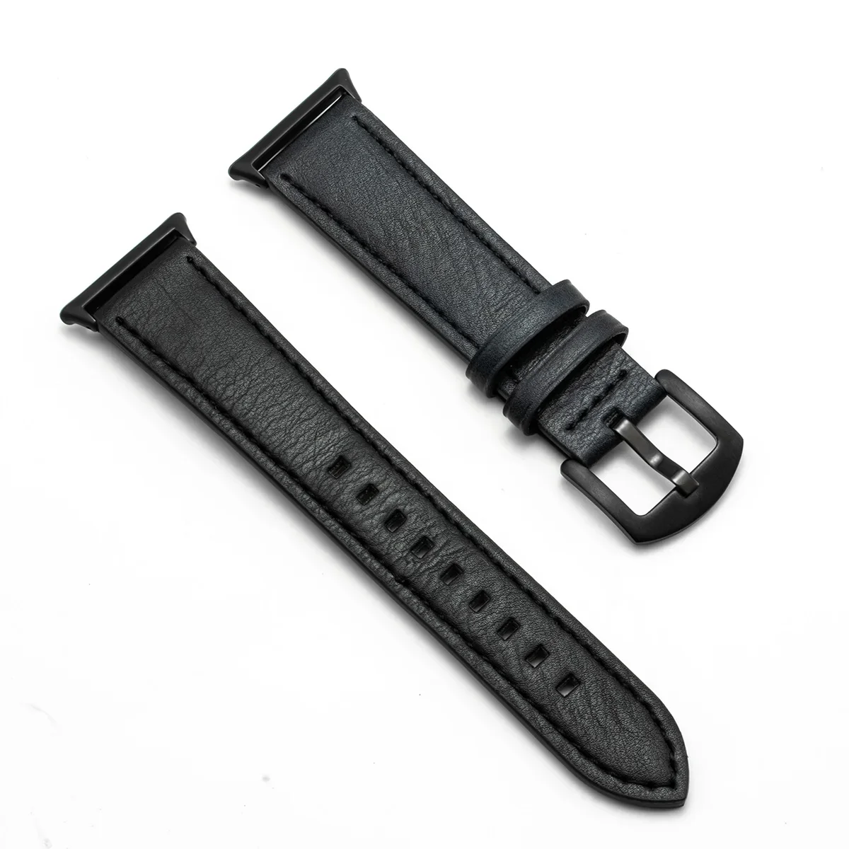 Premium Leather Strap with Metal Interface