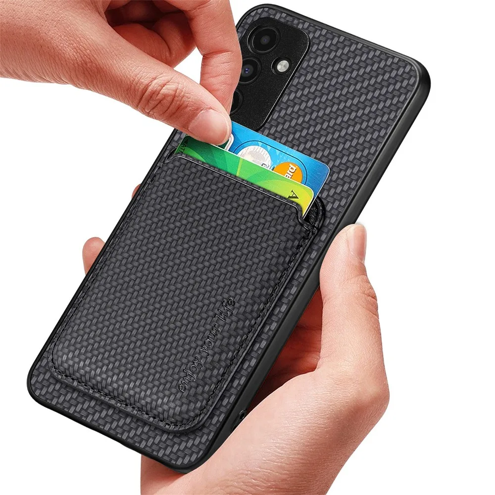 Leather Card Magnetic 2-IN-1 Detachable Back Phone Case