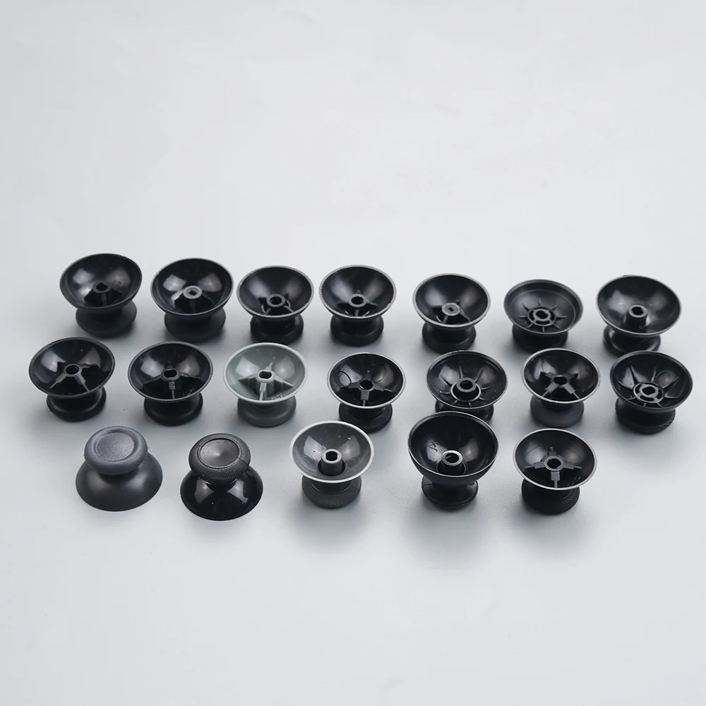 2PCS Replacement 3D Analog Thumbstick Thumb Stick Mushroom Grip Cap Cover for PS2 PS3 PS4 Pro Slim PS5 Xbox one 360 joystick replacement silicone analog stick caps analog joystick caps