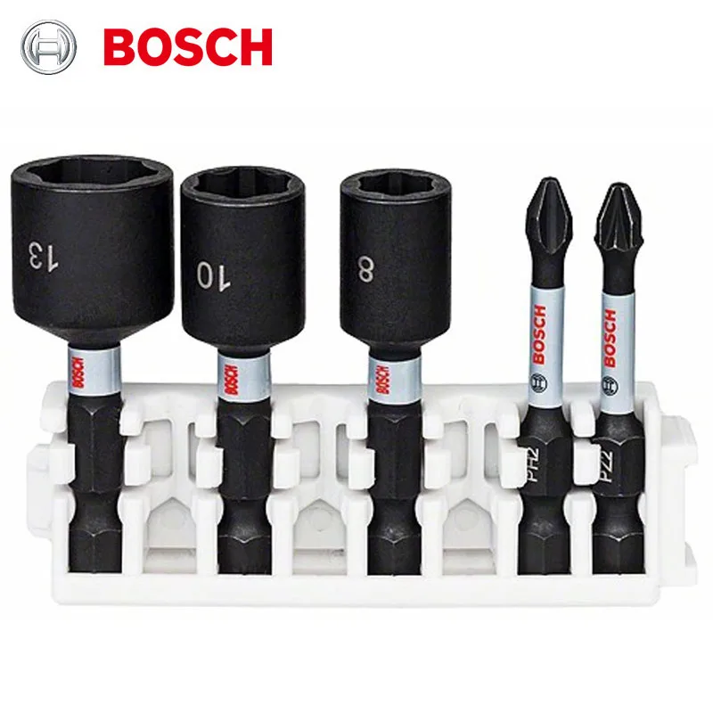 

Набор бит и гнезд для шуруповерта Bosch, 2608522350, 5 шт.