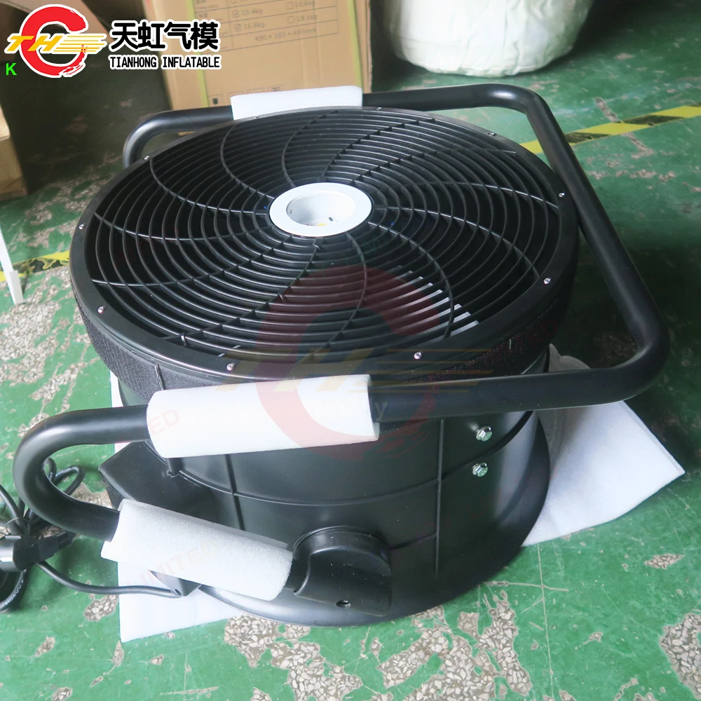 Fast Door Shipping 750W/950W/1100W Electric Air Blower for Sky Dancer with LED Light 4