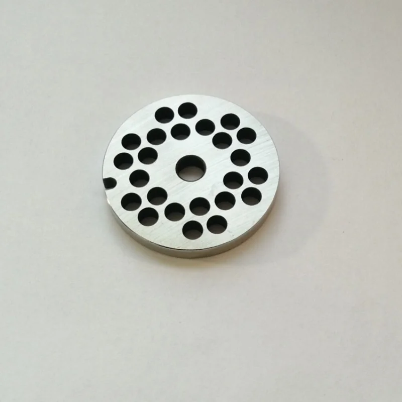 Stainless Steel Angle Grinder Plate Meat Grinder Knife Round Knife No. 5