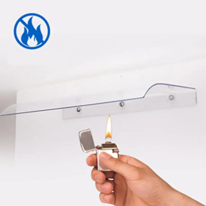 Door Window Awning PC Board Cover 40cm Outdoor Front Door Patio Sun Shelter Window Eaves Rain Cover Canopy Pergola