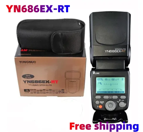 

Yongnuo YN686EX-RT 2000mAh Li-ion Battery Speedlite GN60 2.4G Wireless HSS 1/8000s TTL/M/MULTI Flash Light YN686 for Canon DSLR
