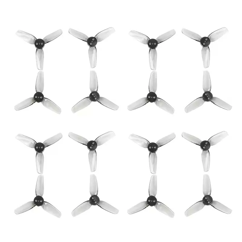 Hélices HQProp T2x2x3 PC 2 pouces - Lot de 4/6/8 paires pour drone FPV