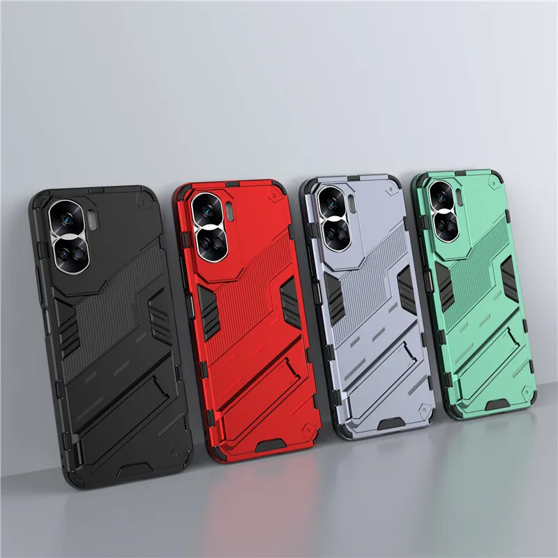 Per Honor 90 Lite Custodia Per Honor 90 Lite Cover 6.7 Pollici Antiurto Hard Armor Pc Stand Paraurti In Silicone Per Honor 90 Lite Fundas