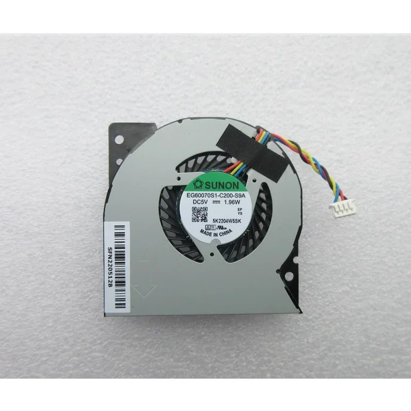Новый оригинальный мини-ПК Вентилятор охлаждения процессора для Intel nuc7cjyh Asus pn41 PN51-E1 mouse CT6- L Sunon EG60070S1-C200-S9A 5v 1,96 W