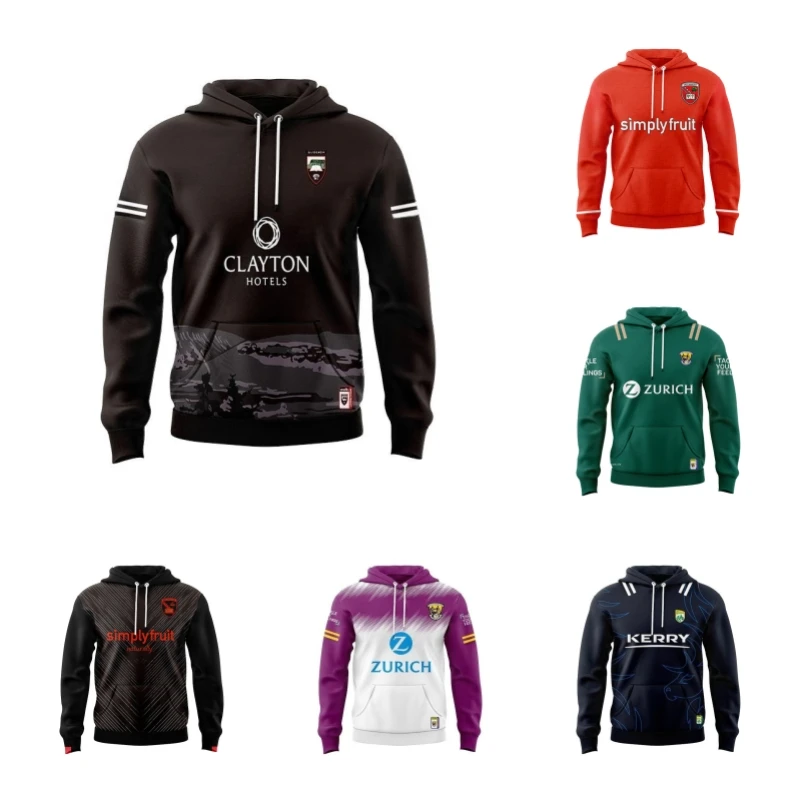 Kerry GAA Away Goalkeeper Jersey WexfordS Rugby Hoodie Sweatshir