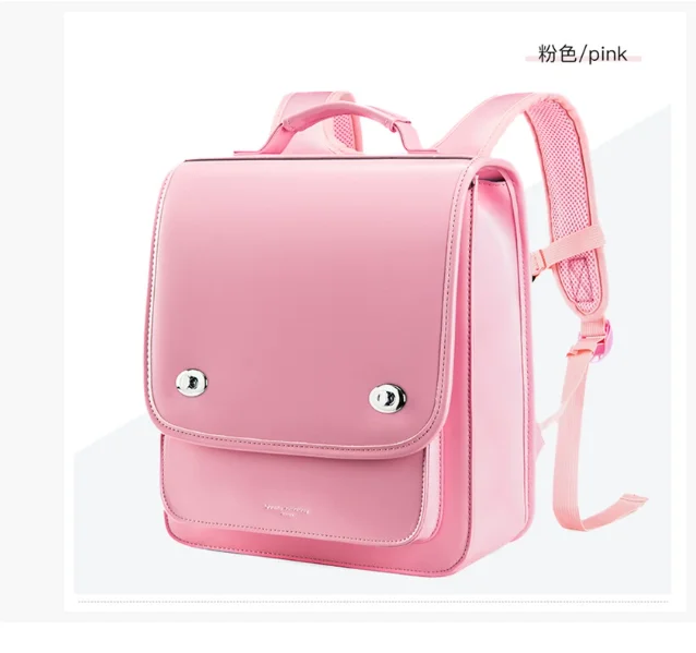Japan School Backpack for girls kids Randoseru backpack book bag Children PU Japanese school Bag students backpack bag for girls 1