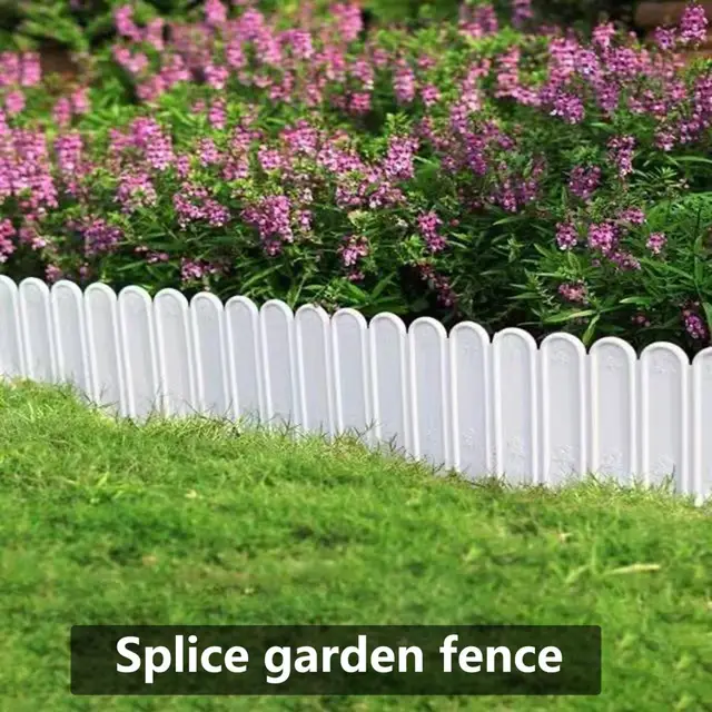 Növény Kerítéskártya Nyílás Splicing Plug-In Csatlakozás Hajlító-Rezisztens Egymásra Rakható Stabil Napmintás Virágkerítés Kertész Szerszám - Image 3