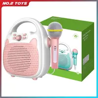 Bluetooth Music Player Kids Singing Toy Children's Karaoke Machine Girls Toy Children's Party Bluetooth Speaker Support TF Card 1