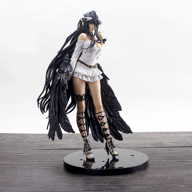 New OVERLORD Sexy Anime Girls In Yukata Anime Figure Albedo Kawaii Doll  Model PVC Ornaments Collection Toy Gifts