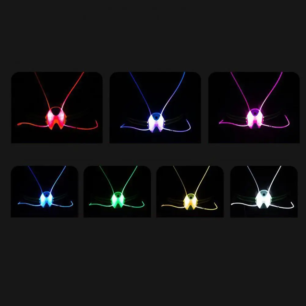 

1 Set LED Safety Vest Great Practical Long Working Time for Sport Running LED Light Running Vest Lamp