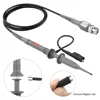 P6100 BNC Oscilloscope Probe 100MHz 1X 10X Mayitr High Precision Scope Analyzer Alligator Clip Probes Test Leads Probe 1