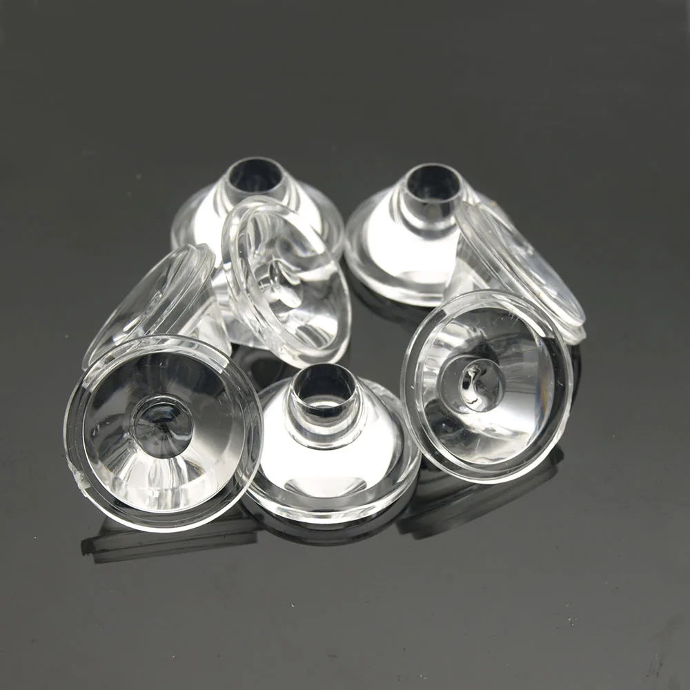 PATIKIL LED Convesso Lente, 20pz 30 Gradi Fascio Angolo Acrilico LED Ottico Convesso Condensatore Obiettivo per 5050 LED Striscia Lampada Perline