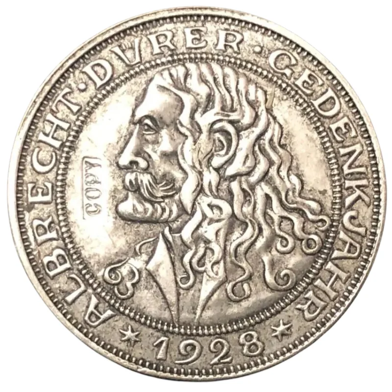 1928 Germania 3 Moneta Per Fotocopie Reichsmark Albrecht