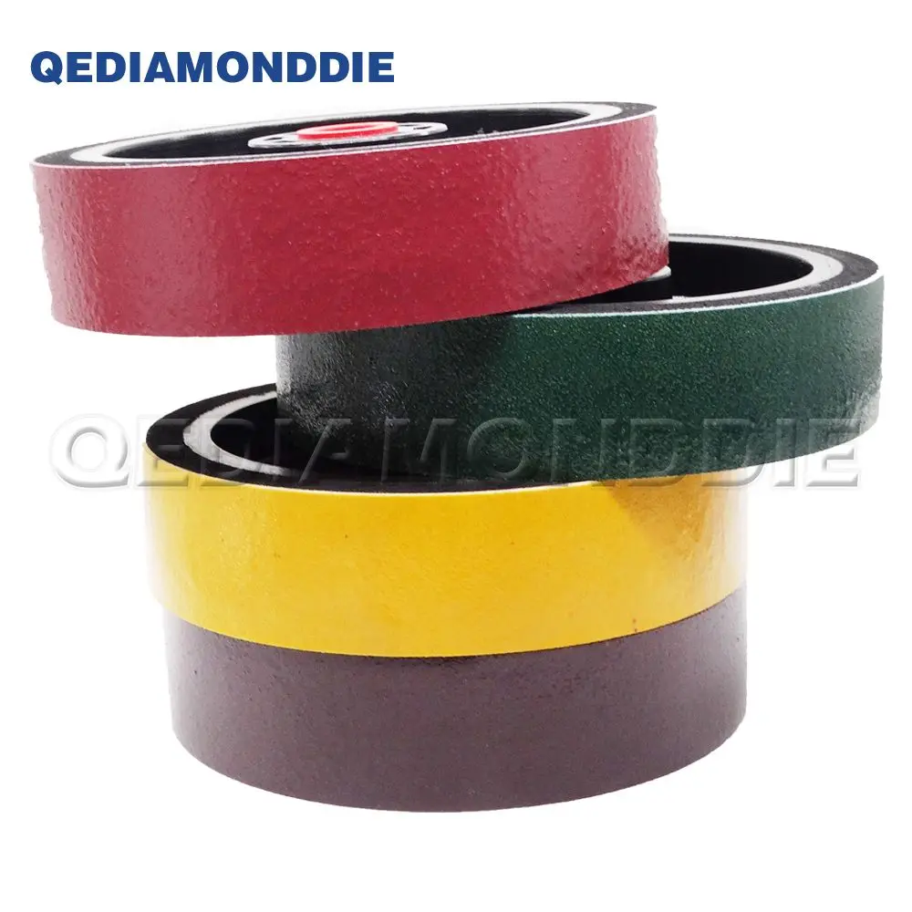 Fine Grit Polishing Wheel Lapidary 3000 Grit Soft Resin Polishing Cabbing Wheel(8inch (200mm)-1200 G