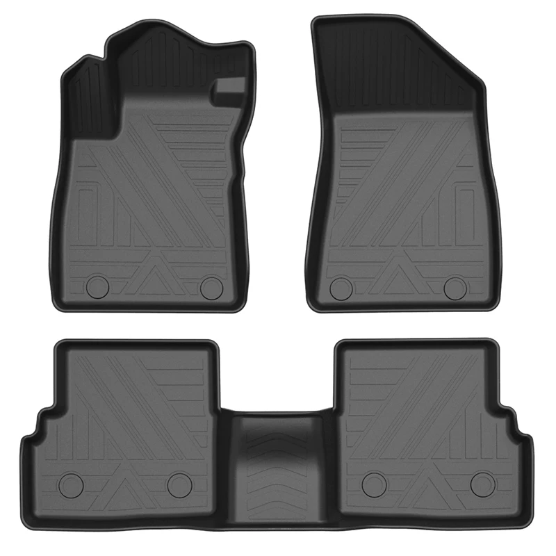 

For MG ZS 2017-2020 Floor Mat Fits Ultimate All Weather Waterproof 3D Floor Liner Full Set Front & Rear Interior Mats