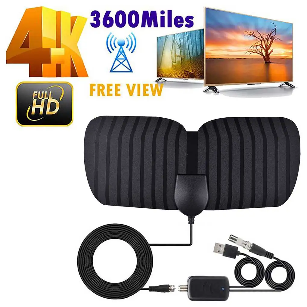 

Цифровая ТВ-антенна 4K 3600 миль телефон с усилителем сигнала