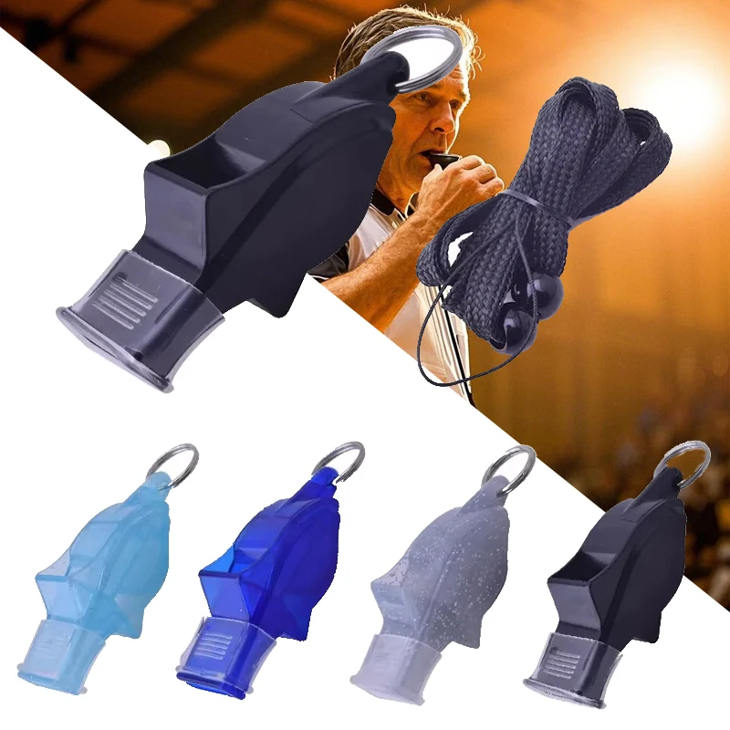 Professional Soccer Basketball Referee Whistle outdoor Sport High quality Sports Like Big Sound Whistle Seedless Plastic