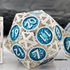 7Pcs/Set DND Hollow Copper Metal Dice D&D Used For Dungeon and Dragon Table Role Playing Game Dice D+D Polyhedral Dice RPG MTG 1