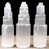 10-20cm Natural quartz crystal selenite tower lamp reiki healing home decor mineral specimen collection 2