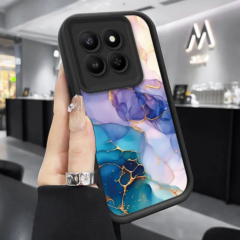 Luxury Marbling Retro Style Phone Case - Soft Silicone Protective Cover