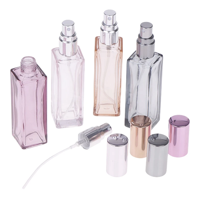 Compact 20ml Refillable Glass Perfume Spray Bottle