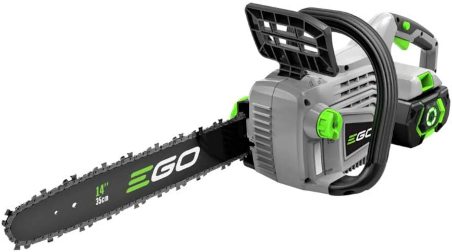 

14-Inch 56-Volt Lithium-Ion Cordless Chain Saw 2.5Ah Battery and Charger Included, Black