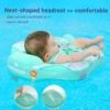 2024 New Mambobaby Animals Float Non-Inflatable Solid Baby Swimming buoy Water Trainer Infant Pool Floator Swim Ring with Canopy 4