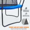 VEVOR Trampoline Heavy Trampoline with Jumping Mat and Spring Cover Padding Outdoor Recreational Trampolines for Kids Adults 4