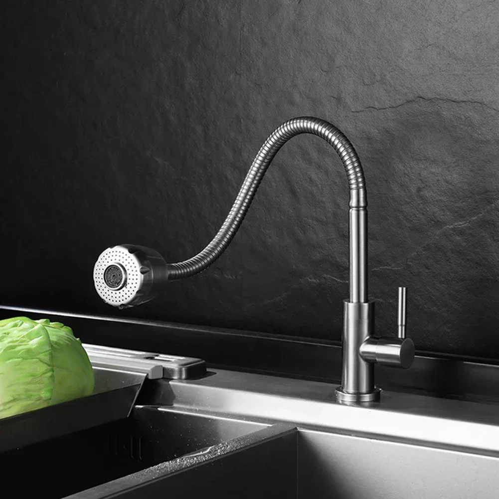 Kitchen Faucets Aerator 360 Degree Swivel Dual Mode Sprayer Filter Water Saving