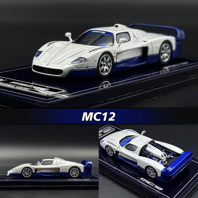 

YM In Stock 1:64 MC12 Opened Hood Resin Diorama Car Model Collection