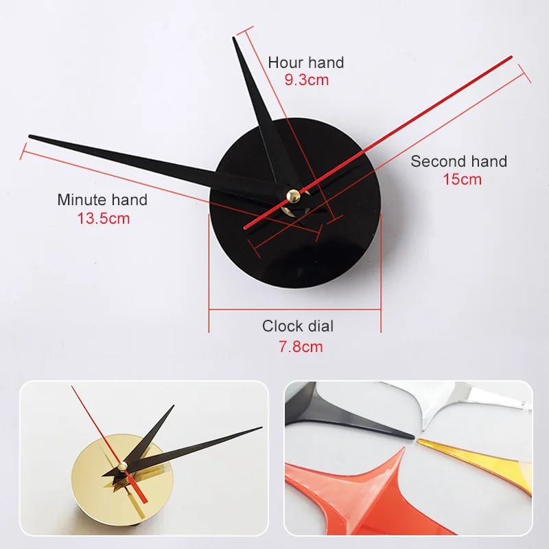 2022 Children'S Room 3D Diy Wall Clock Modern Home Decoration Owl Art Sticker Decal Acrylic Quartz Watch Living Wall Clocks