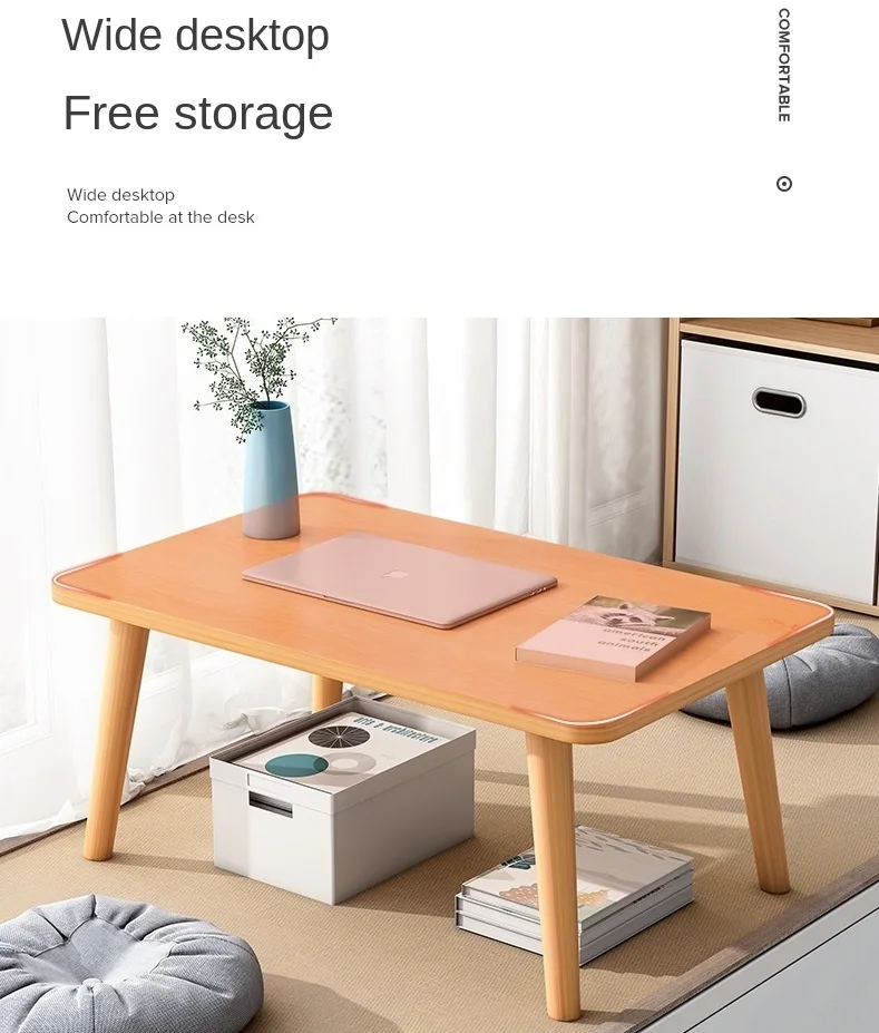 Nordic Window Small Tea Table Table Home Land Bedroom Sit Short Desk Kang Windowsill Japanese Tatami Small K-STAR