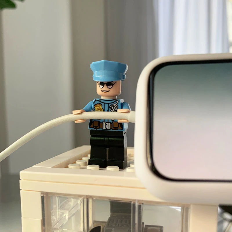 Building Block Charging Station Watch Stand Holder Display Apple Support Watch-Charging Bracket Robot Iwatch Accessories Gift